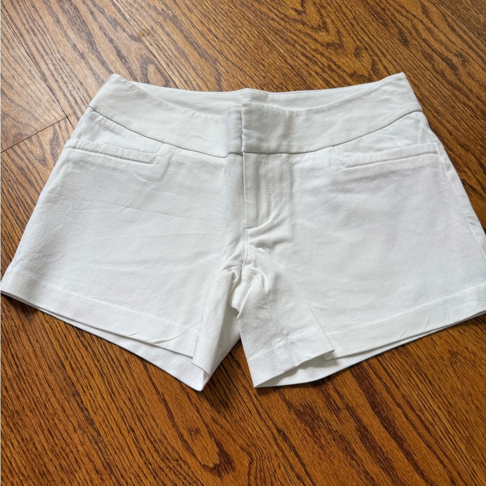 Lilly Pulitzer White High Waist Shorts